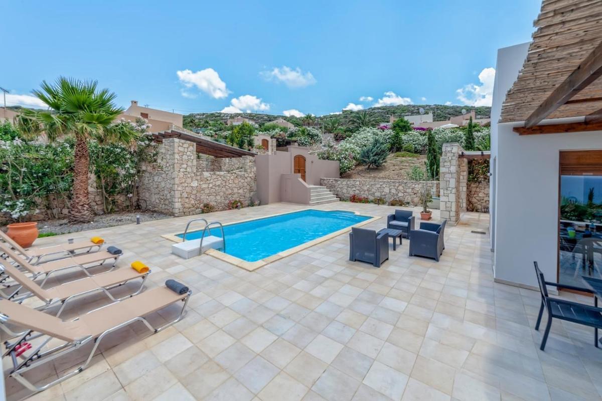 Karena Seaview Villa Gerani Chanion Exterior foto